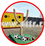Футбольный тир "Angry ball" (аренда аттракциона)