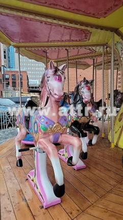 Установленная карусель на празднике — аренда в Москве