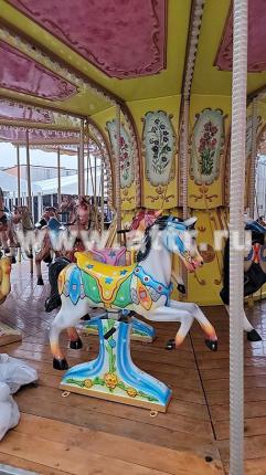 Установленная карусель на празднике — аренда в Москве